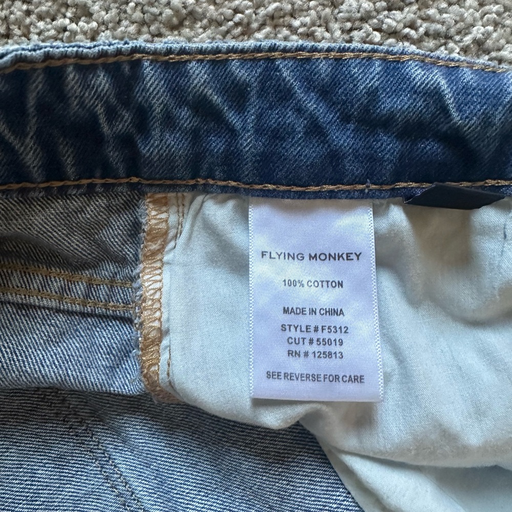 Flying Monkey women’s  Light Blue Denim Jeans